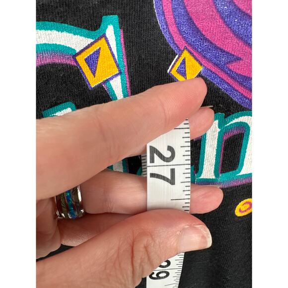 90s Vintage Green Bay Packers Shirt Mens Large Black Super Bowl 1997 XXXI - Picture 7 of 8